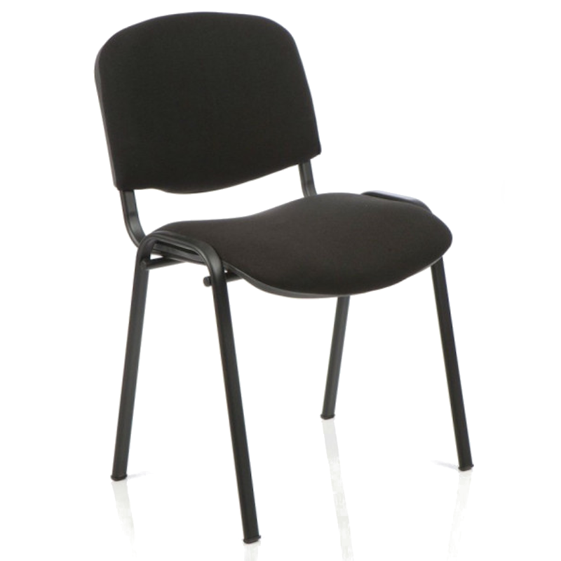 Стілець офісний NOWY STYL (ISO-17 BLACK C-11) оббитий тканиною, металевий, 500мм